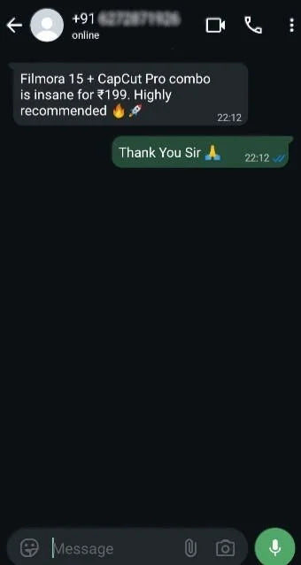 Member feedback
